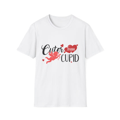 Love You More Than Abstract Funny T-Shirt | Unique Cupid Hearts Valentine's Day Tee | Romantic & Humorous Gift