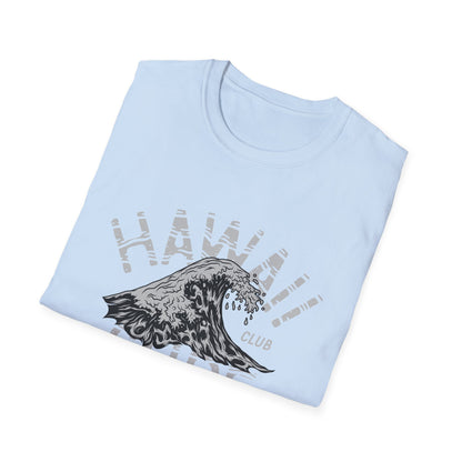 Epic Hawaii Surf Club T-Shirt - Vintage Wave Graphic Tee for Ocean Lovers | Classic Beach Life Summer Apparel