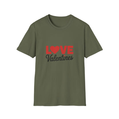 Chic LOVE Valentines T-Shirt | Heartwarming Gift for Valentine's Day & Couples | Express Your Love in Style