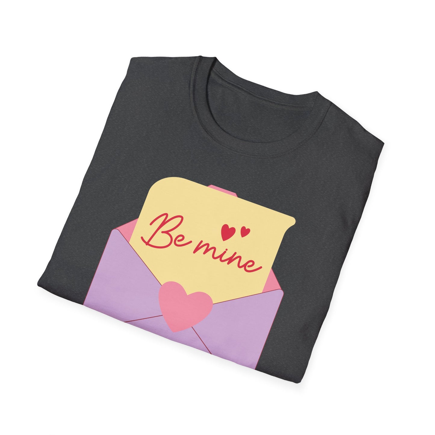 Charming 'Be Mine' Valentine T-Shirt | Adorable Love Letter Tee | Perfect Gift for Sweethearts & Couples | Romantic Apparel