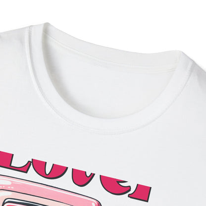 Unique Lover T-Shirt | Edgy Skeleton Hand & Love Switch Graphic Tee | Romantic Valentine's Day Statement Gift