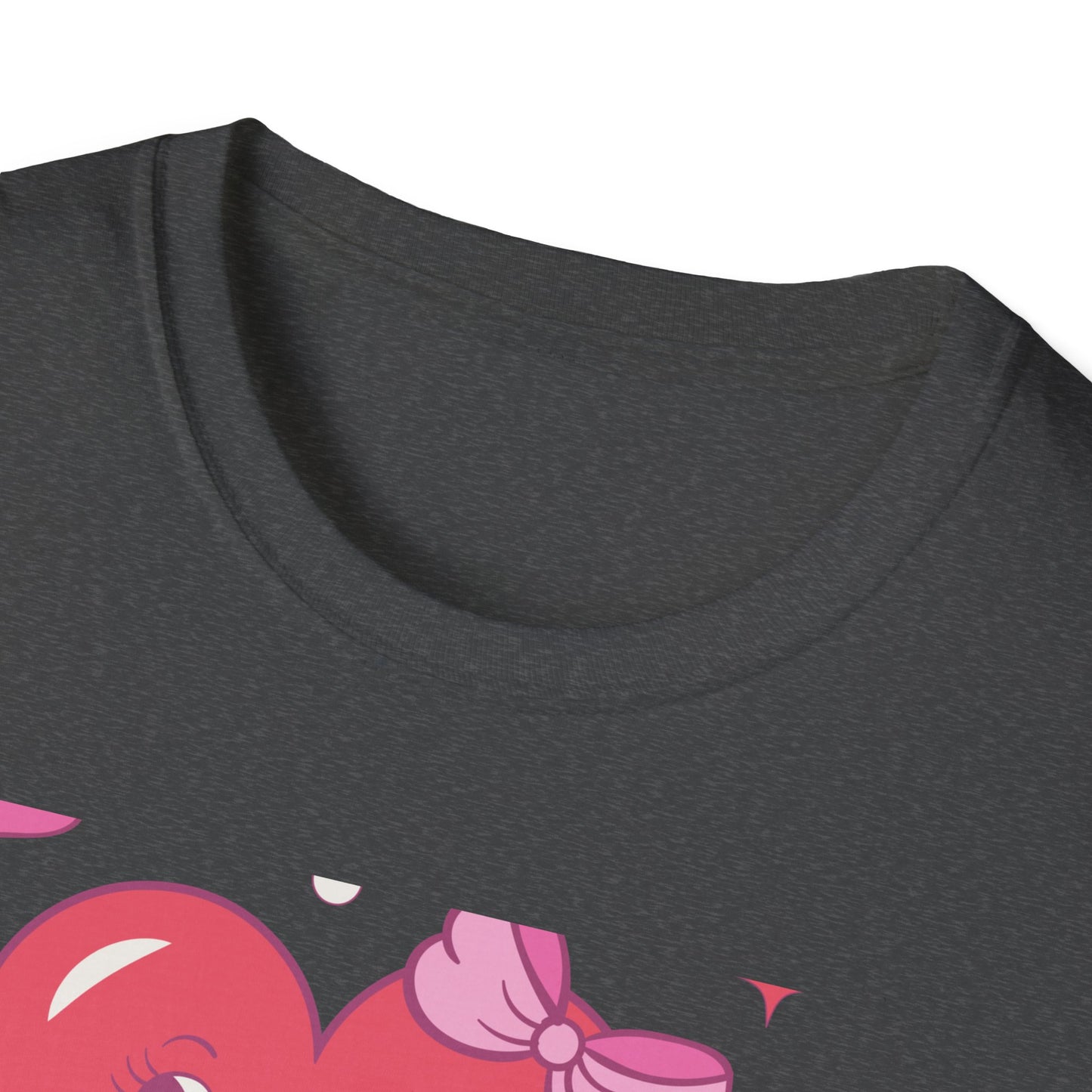 Adorable Retro "Be Mine" Cartoon Heart T-Shirt | Groovy Valentine's Day Gift for Her | Cute Love Graphic Tee