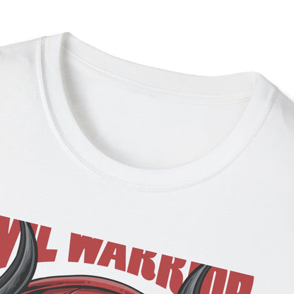 Epic Evil Warrior Horned Helmet T-Shirt | Menacing Dark Fantasy Skull Tee | Gamer Goth Apparel