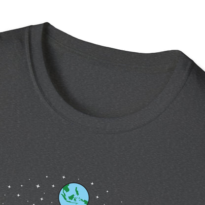 Epic Moon Camping T-Shirt: Astronauts, Space Van & Music Adventure Tee | Unique Cosmic Lover Gift