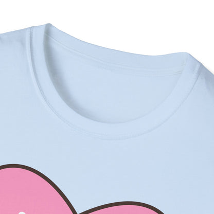 Adorable "Kiss Me" Conversation Heart T-Shirt | Sweet Valentine's Day Tee | Cute Romantic Candy Design Gift