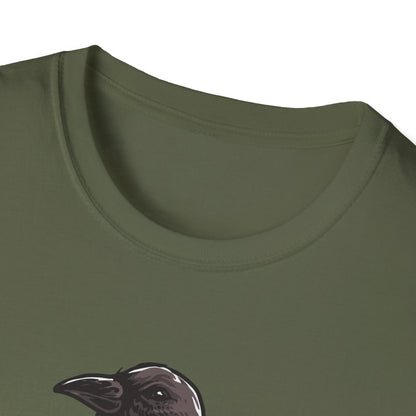 Striking Impaled Raven T-Shirt - Bold Dark Art Gothic Tee for Edgy Style & Alternative Fashion