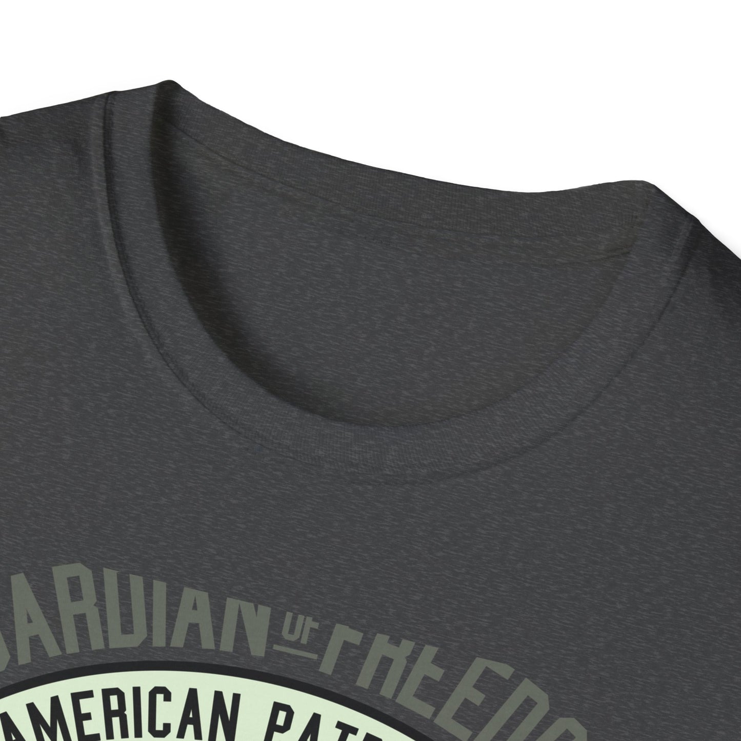 Bold Guardian of Freedom American Patriotism T-Shirt - Majestic Eagle 'Freedom Is Not Free' USA Graphic Tee for Proud Americans