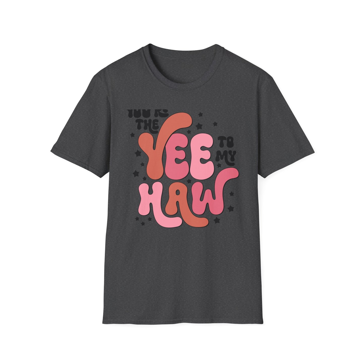 Groovy Yee Haw T-Shirt | Retro Western Cowgirl Tee | Vintage Nashville Rodeo Top for Women | Trendy Southern Festival Gift