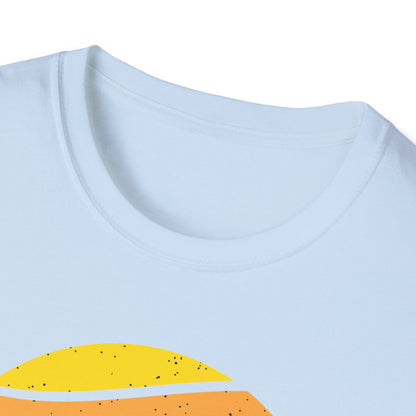 Inspiring Vintage Nature Mountains T-Shirt | Retro Outdoors Adventure Tee with 'Nature Brings Hope' Design | Essential Hiking & Camping Shirt