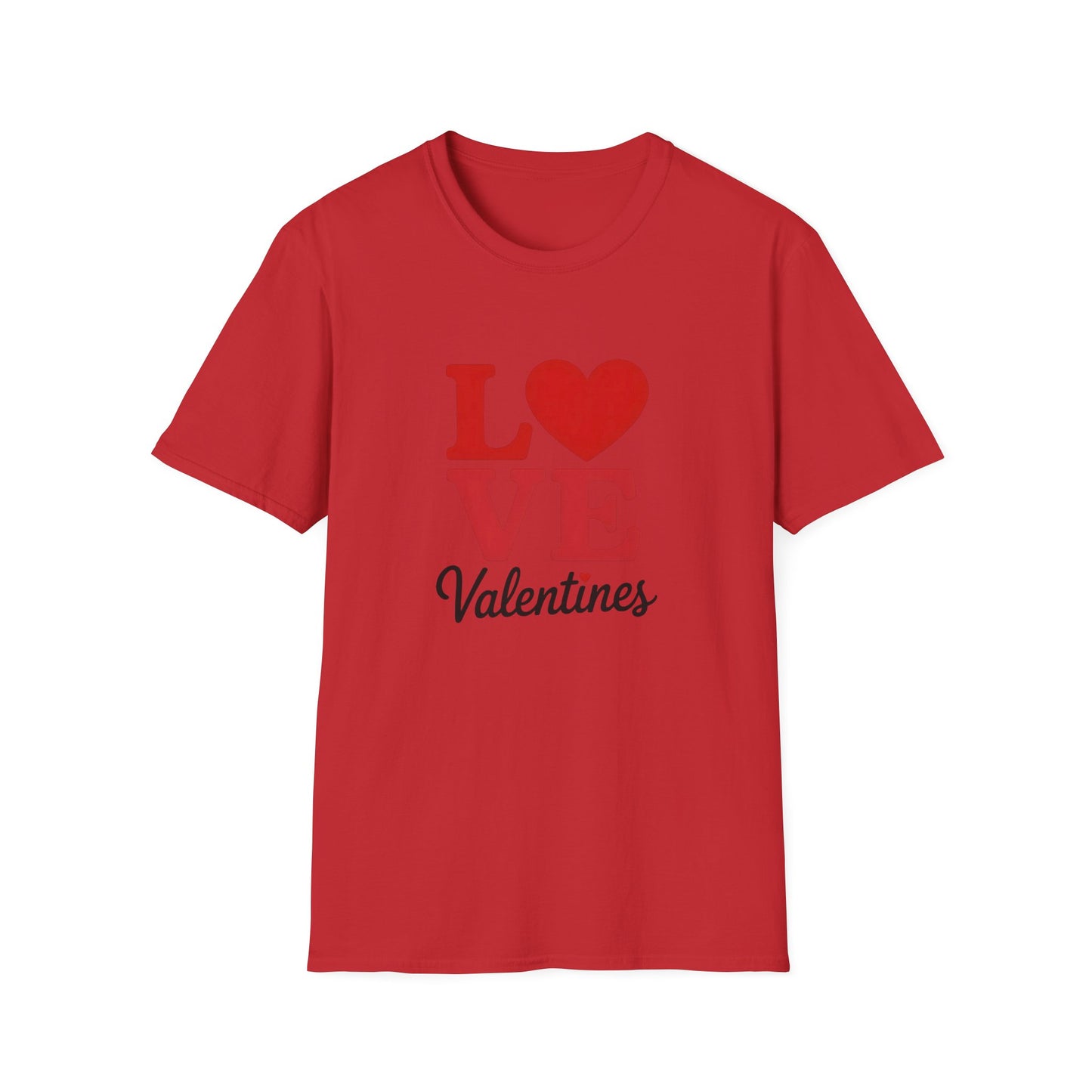 Radiant LOVE Heart Valentines T-Shirt | Sweet Romantic Gift Tee for Couples & Loved Ones | Express Your Affection!