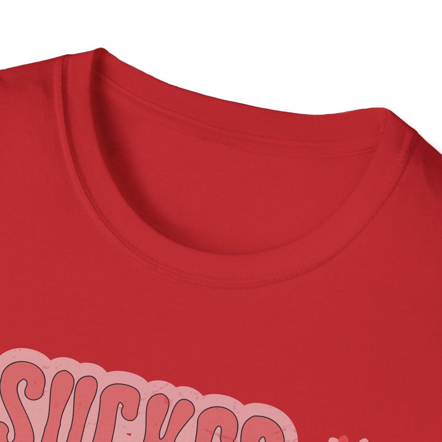Sweet Sucker For You T-Shirt | Retro Checkered Heart Lollipops | Valentine's Day Love Gift | Adorable & Trendy Romantic Tee