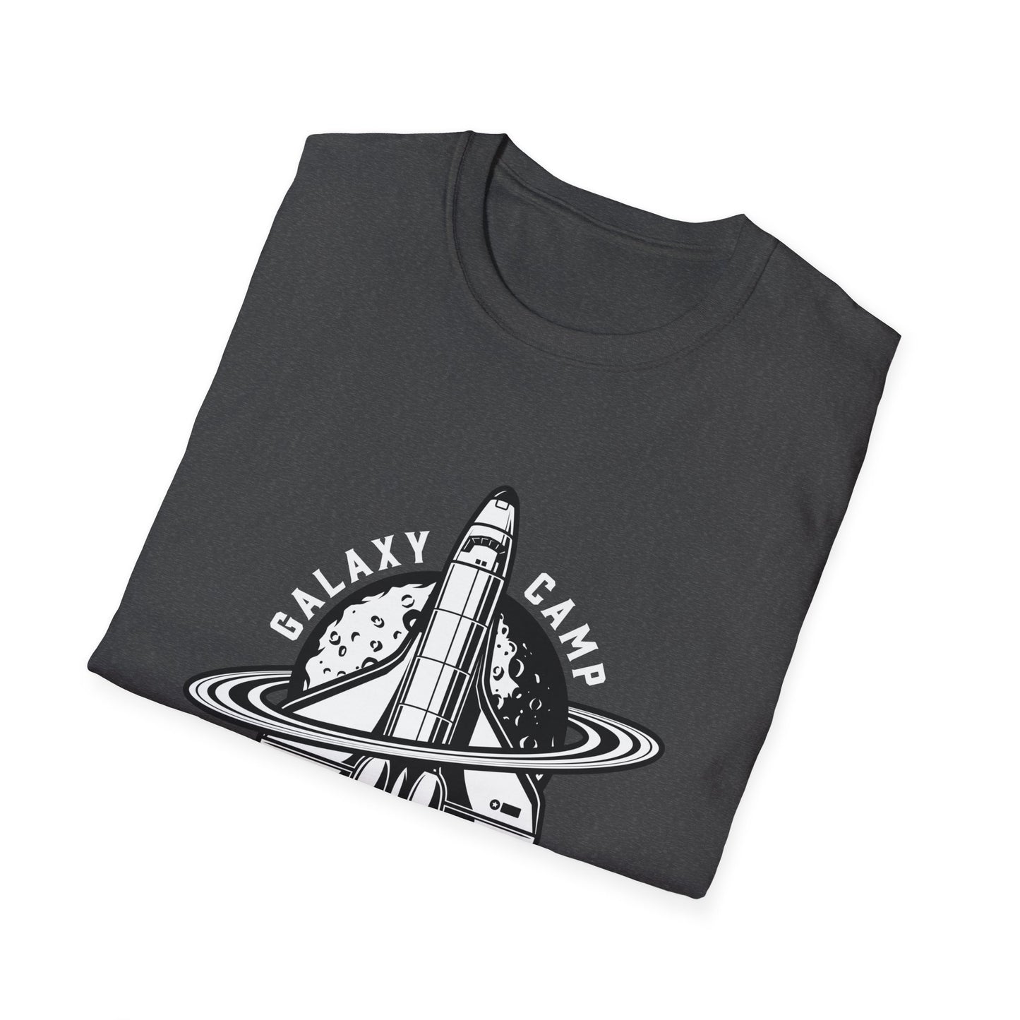 Epic Space Shuttle T-Shirt | Vintage Cosmic Saturn & Moon Tee | Stellar Astronomy & Science Fan Apparel | Explore the Galaxy!