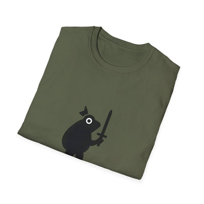 Minimal Frog Knight Silhouette Tee