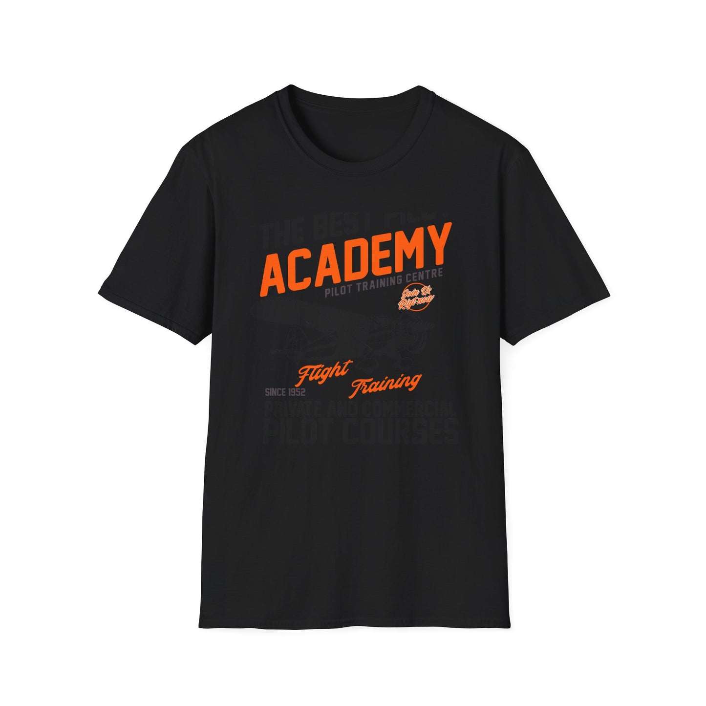 Epic Pilot Academy Vintage Airplane T-Shirt | Best Flight Training Enthusiast Tee | Classic Aviation Gift Since 1952