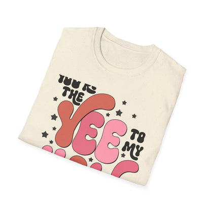 Groovy Yee Haw T-Shirt | Retro Western Cowgirl Tee | Vintage Nashville Rodeo Top for Women | Trendy Southern Festival Gift