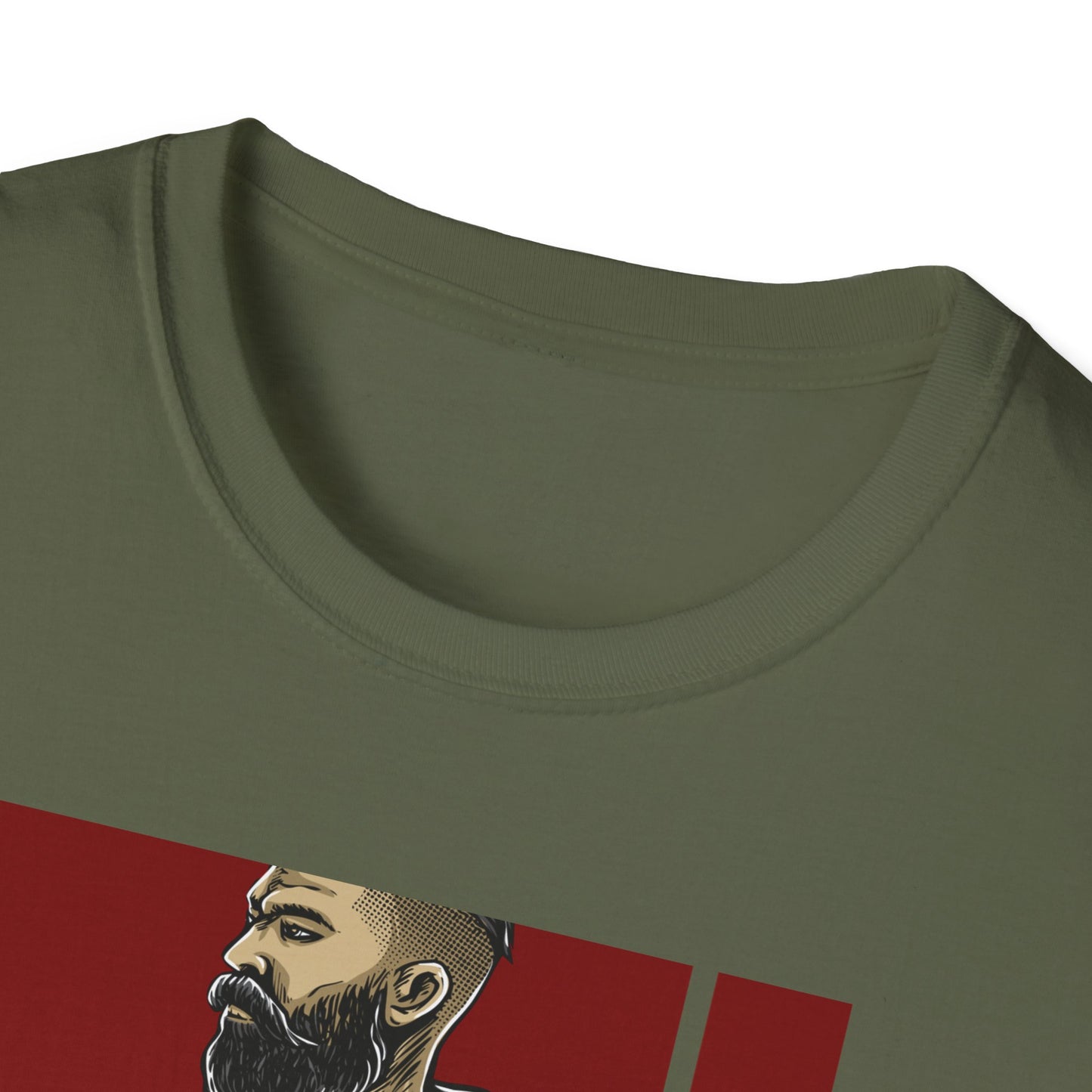 Epic Bearded Biker T-Shirt for Men | Stylish Motorcycle Rider Tee | Cafe Racer Lifestyle | Ultimate Freedom Ride Apparel Gift