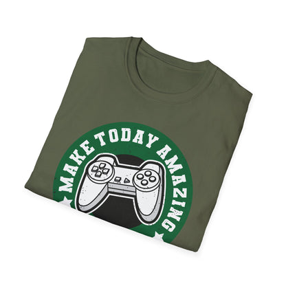 Make Today Amazing Gaming T-Shirt | Est. 2007 Retro Controller Tee - Awesome Gamer Gift for Video Game Fans