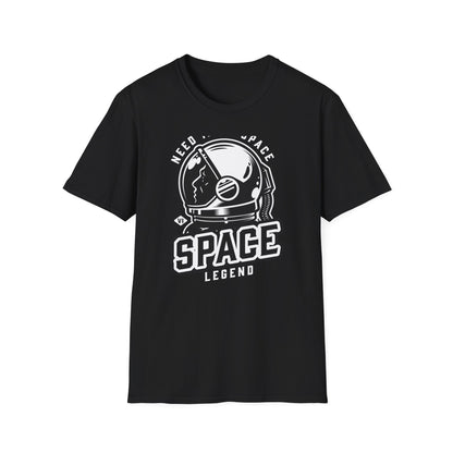 Retro Astronaut Helmet 'SPACE' T-Shirt | Vintage Space Explorer Tee for Sci-Fi Fans & Dreamers | Cool & Unique Graphic