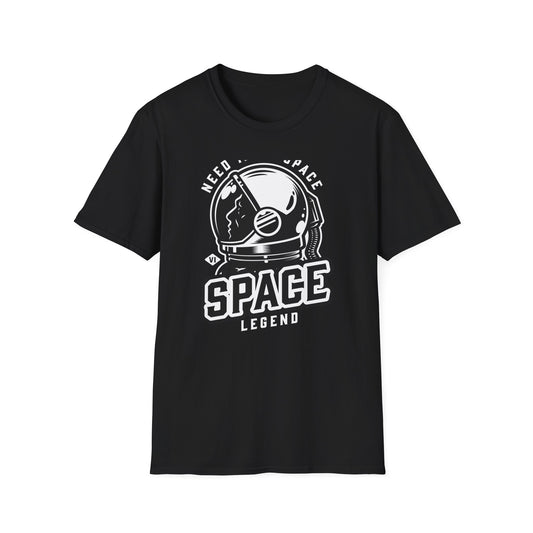Retro Astronaut Helmet 'SPACE' T-Shirt | Vintage Space Explorer Tee for Sci-Fi Fans & Dreamers | Cool & Unique Graphic
