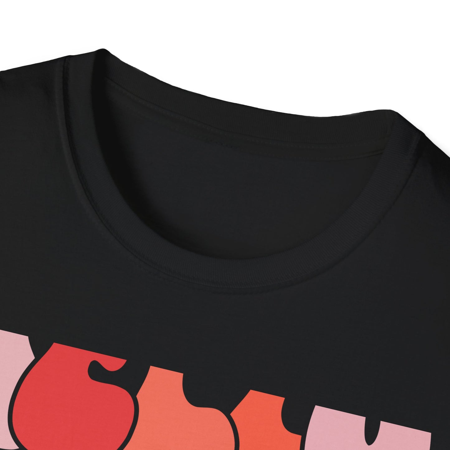 Groovy Hello Valentine T-Shirt - Retro 70s Style Tee with Checkerboard Print | Trendy Valentine's Day Gift for Her