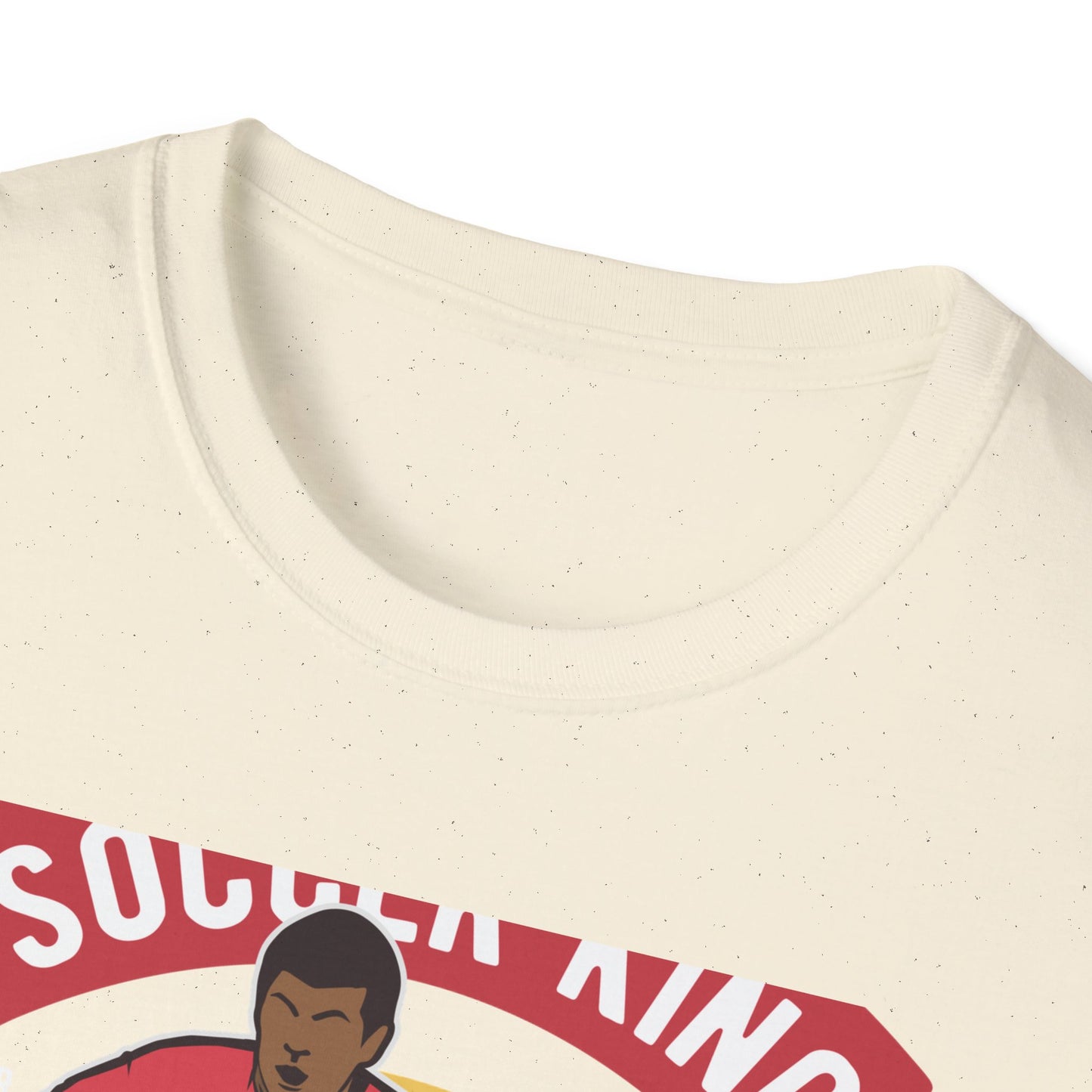 Epic Soccer King T-Shirt - Vintage Football Player Tee for Men & Fans - "Play The Game" Power Design