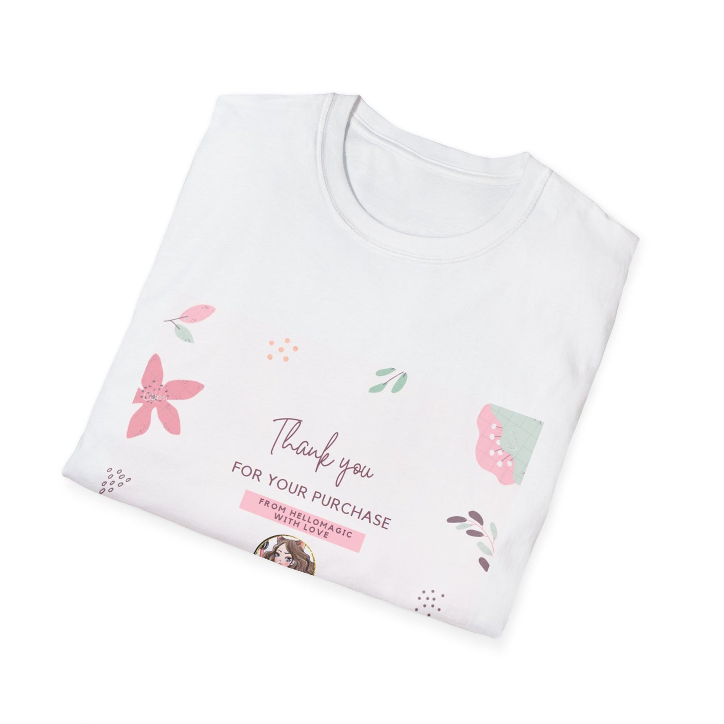 Enchanting Anime Girl T-Shirt - Kawaii Magical Artist Cat Ear Tee for Women & Teens | Sparkle & Dreamy Aesthetic Fashion Gift