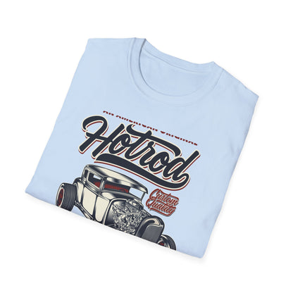 An American Original Hot Rod T-Shirt | Vintage Custom Car Enthusiast Tee with Genuine Quality Parts & Dirty Garage Style