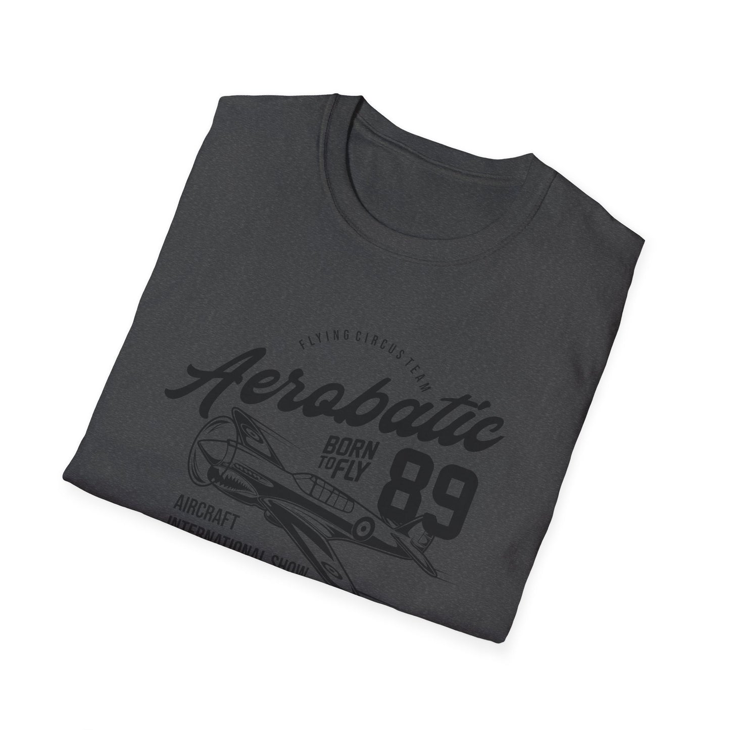 Epic Aerobatic 89 T-Shirt for Pilots & Aviation Fans | Vintage Warhawk 'Born to Fly' Air Show Tee