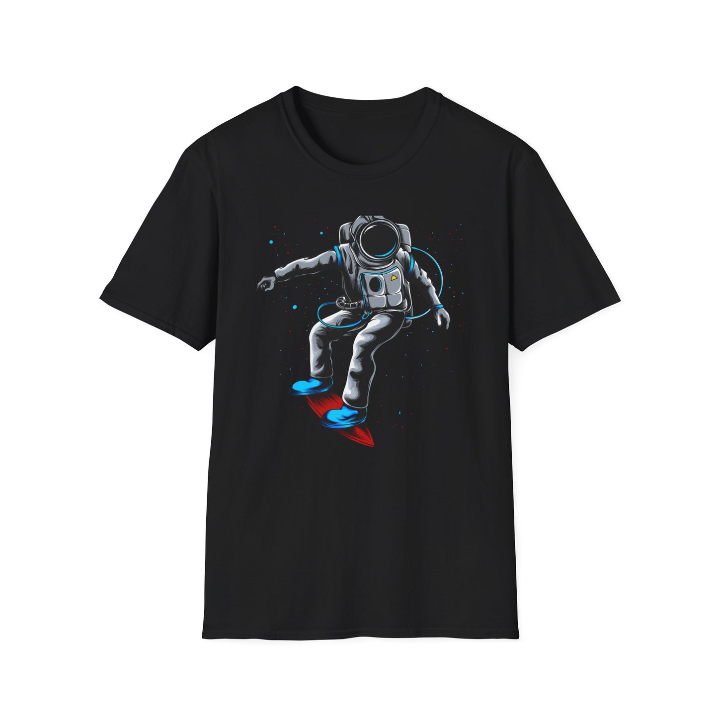 Epic Astronaut Space Surfer T-Shirt | Unique Cosmic Adventure Tee for Sci-Fi Fans & Explorers
