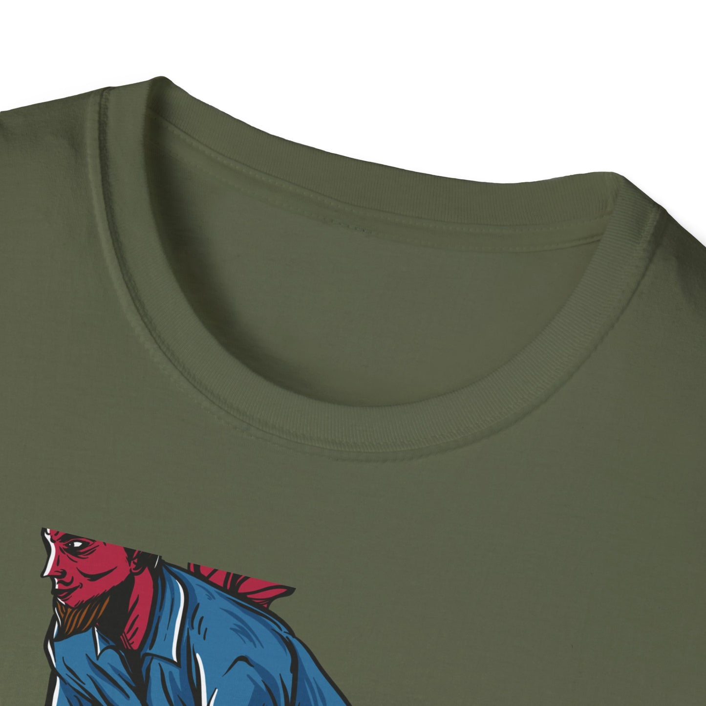 Rad Devil Cyclist T-Shirt - Edgy Urban Bike Rider Tee | Unique Men's & Women's Cycling Apparel