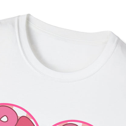 Sweet Be Mine Heart T-Shirt | Adorable Valentine's Day Love Tee | Retro Pink Aesthetic Gift for Her