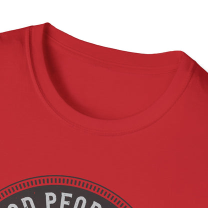 Vintage 'Good People Drink Good Whiskey' T-Shirt | Classic Whiskey Lover Tee for Bar Nights & Gifts