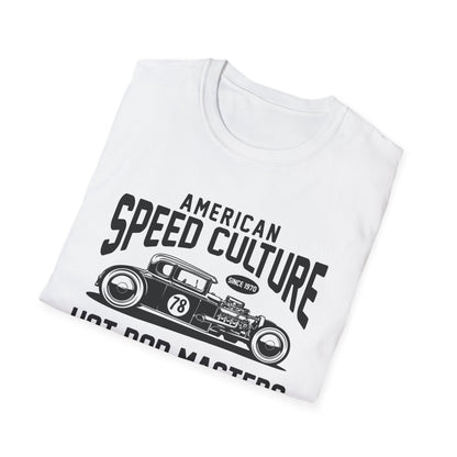 Legendary Hot Rod Masters T-Shirt | American Speed Culture Since 1970 Vintage Race Car Tee | Classic Car Enthusiast Gift