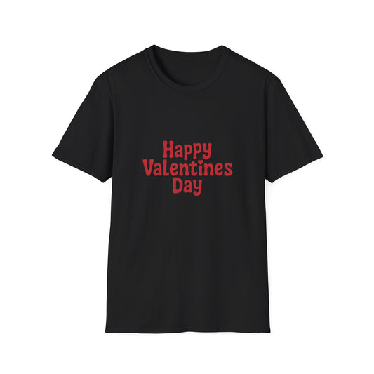 Groovy Happy Valentines Day T-Shirt | Retro Heart Love Tee Gift for Sweethearts & Couples | Cute Romantic Valentine's Shirt