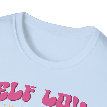 Uplifting Self Love T-Shirt | Groovy Cartoon Hearts Tee | Positive Vibes & Retro Empowerment Apparel