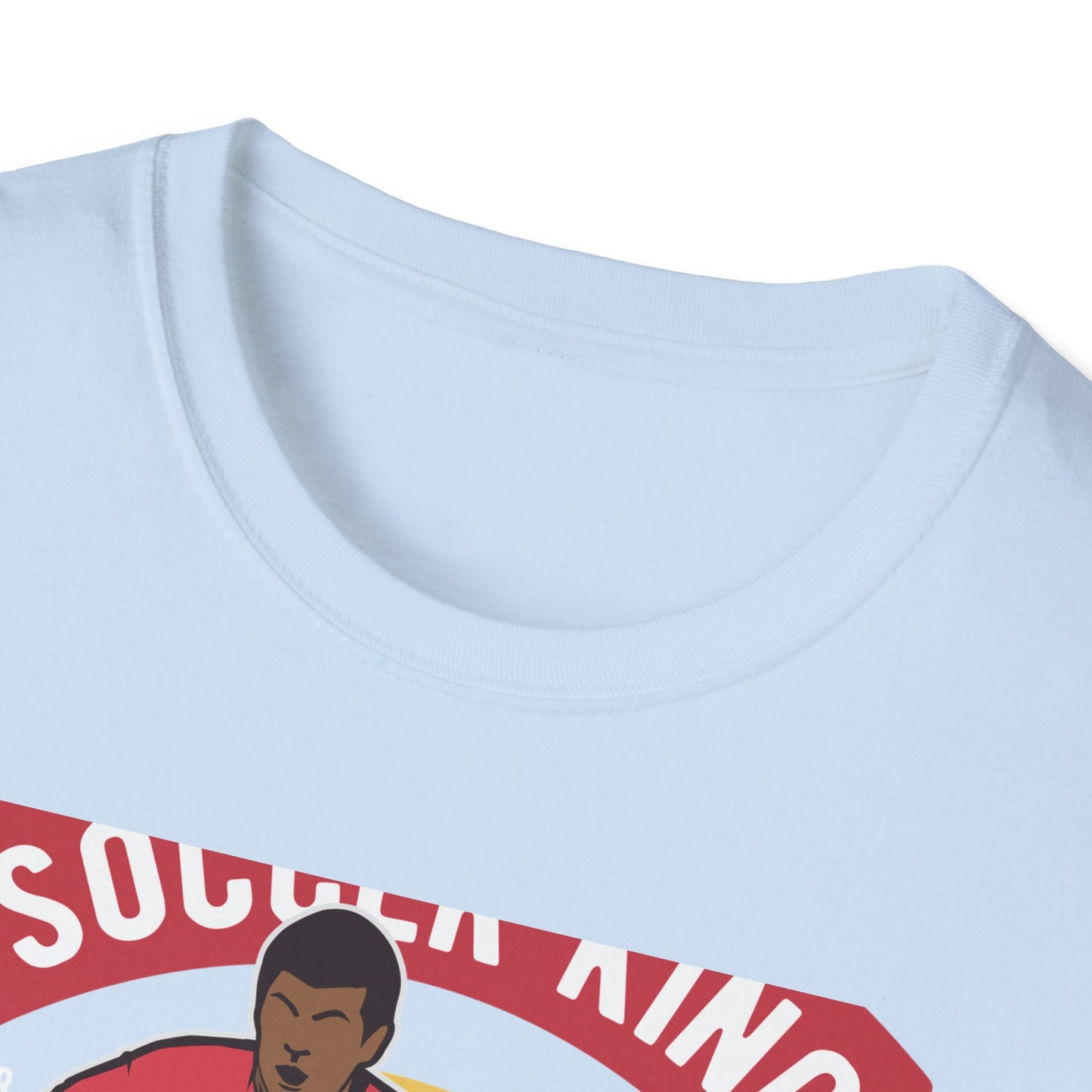 Epic Soccer King T-Shirt - Vintage Football Player Tee for Men & Fans - "Play The Game" Power Design