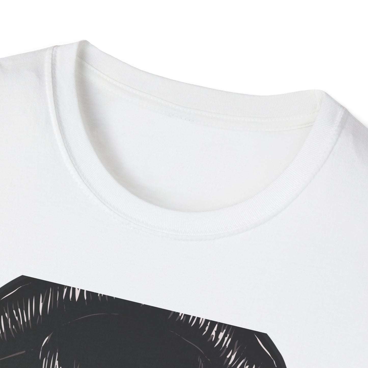 Fierce Hannya Mask T-Shirt | Striking Japanese Oni Demon Warrior Tee with Blade | Bold Traditional Art Statement Shirt