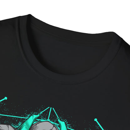 Epic Cybernetic Bull T-Shirt | Striking Sci-Fi Mech Ox Tee | Futuristic Geometric Animal Design | Bold Statement for Gamers & Tech Fans
