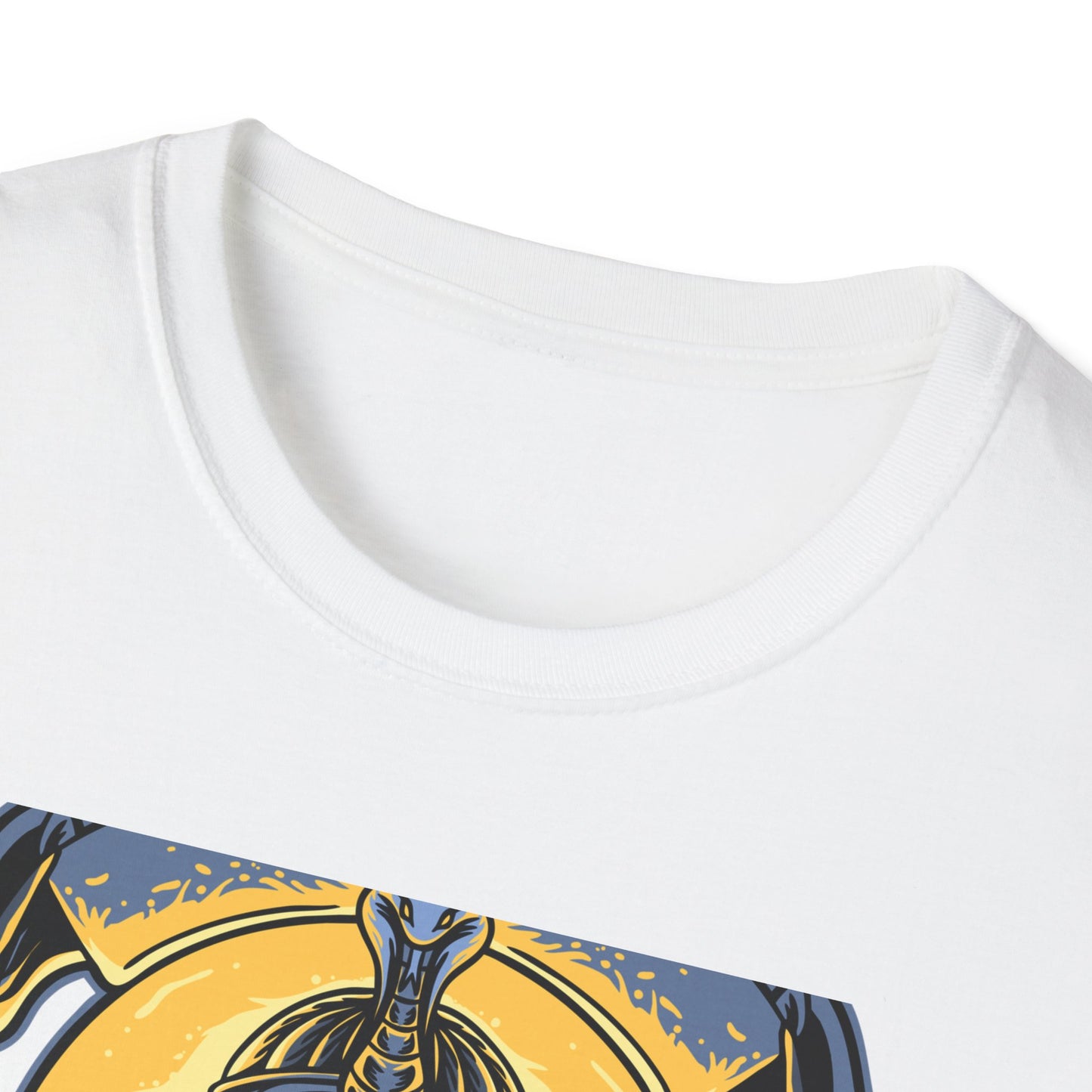Stunning Egyptian Goddess T-Shirt | Mystic Cobra Queen Design Tee with Ancient Aura & Glowing Eyes for History Buffs