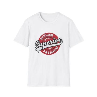 Superior 1982 Vintage T-Shirt | Classic Stylish Active Premium Tee for Men & Women | Iconic Distressed Graphic Top