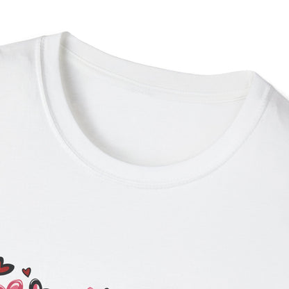 Charming LOVE Hearts T-Shirt - Ultimate Valentine's Day Gift! Romantic Graphic Tee for Couples & Enthusiasts
