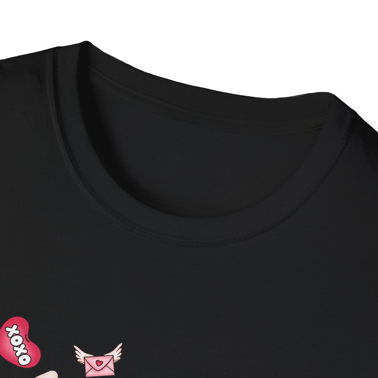 Charming Valentine's LOVE Gnome T-Shirt - Adorable Heart & Rose Tee for Her, Perfect Romantic Gift Idea