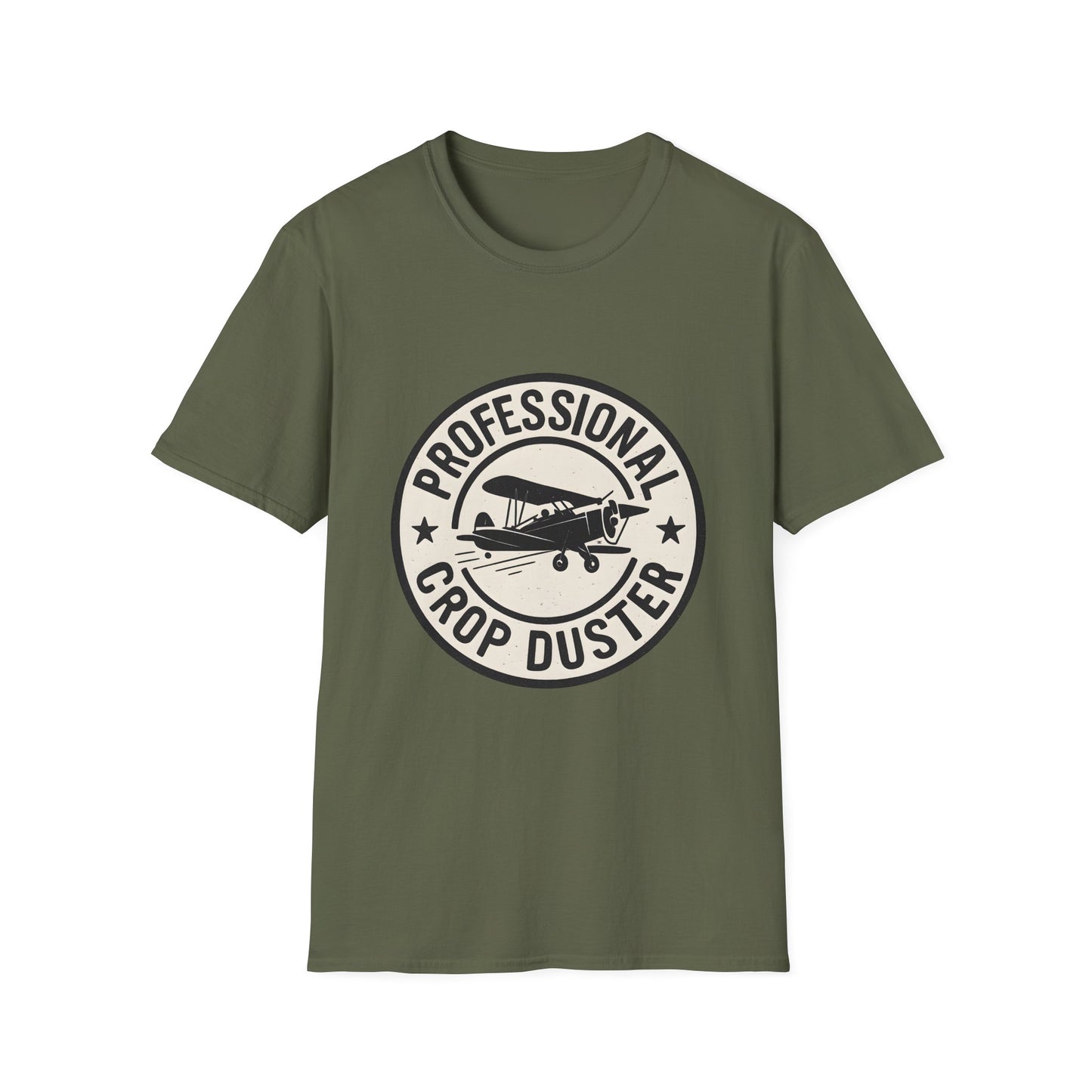 Professional Crop Duster Vintage Badge Tee