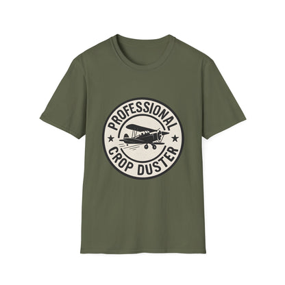 Professional Crop Duster Vintage Badge Tee