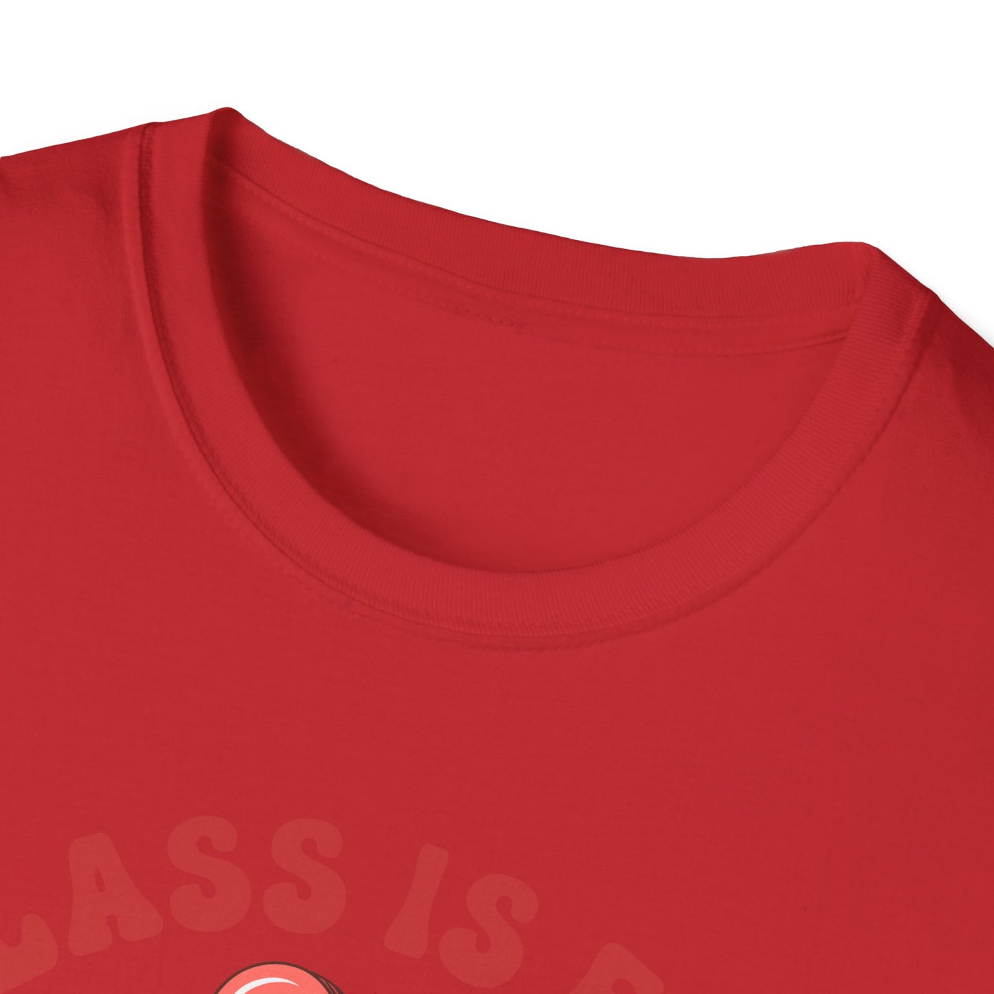 Adorable 'My Class is Full of Sweethearts' Teacher T-Shirt - Retro Valentine's Day Educator Gift - Cute Winking Heart Tee