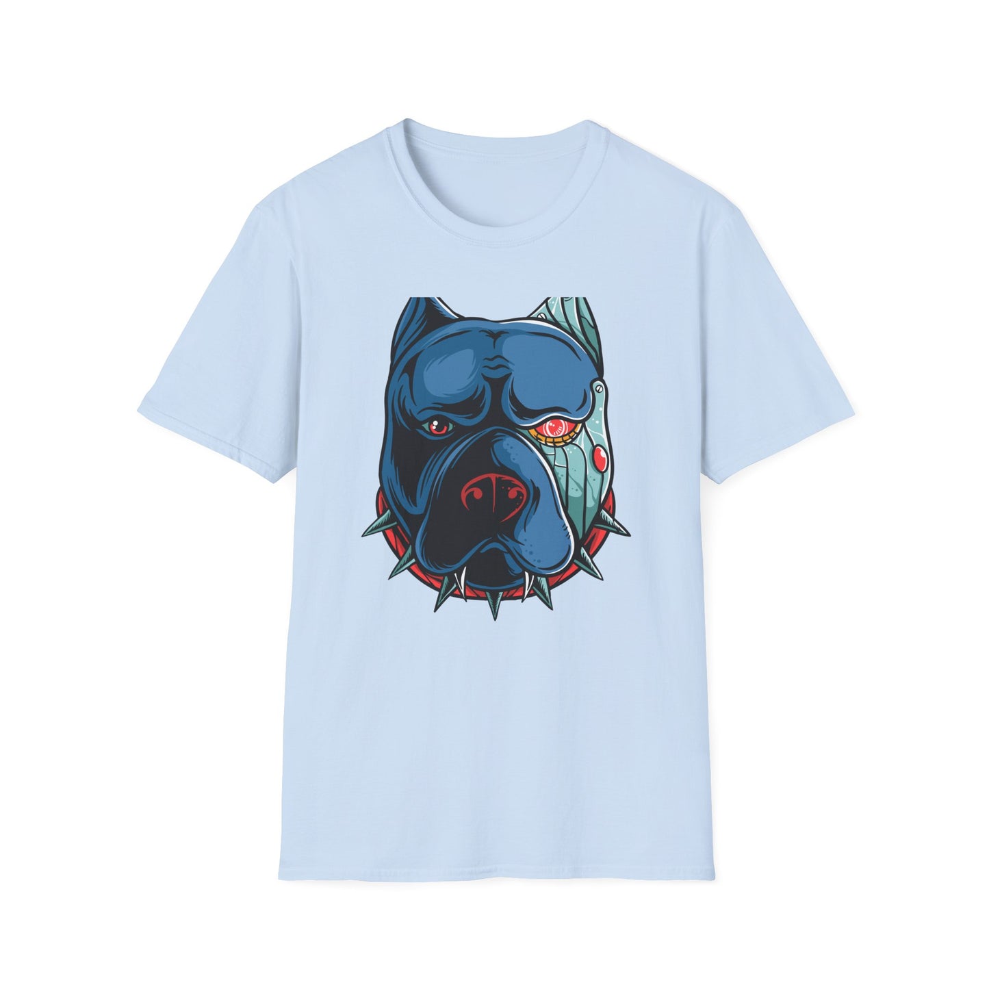 Epic Cyborg Pitbull T-Shirt | Futuristic Dog Lover Tee | Unleash Your Style with this Badass Cyberpunk Graphic