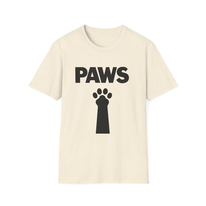 PAWS Cat Lover Minimal Tee