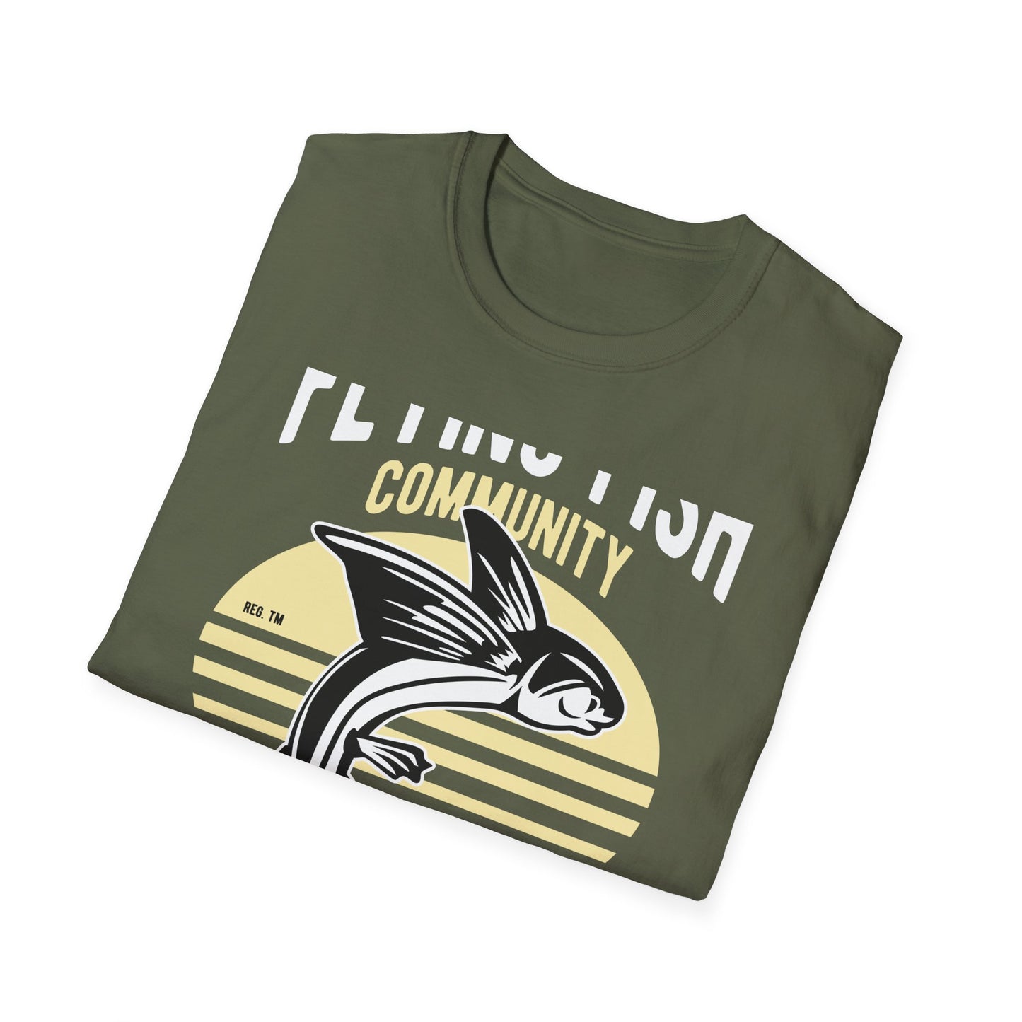 Classic Fishing Contest Community T-Shirt | Just Relax Let's Go Fishing Tee | Retro Jumping Fish Angler Apparel Gift
