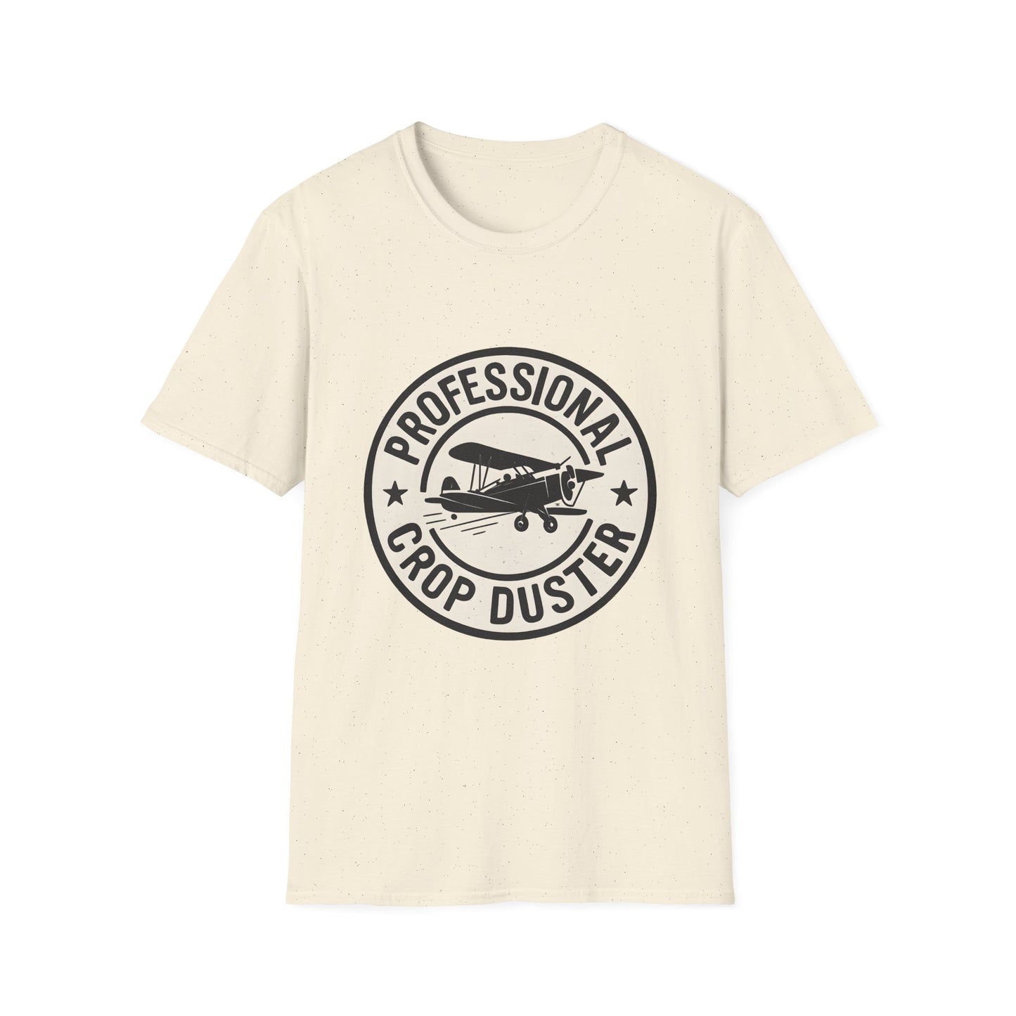Professional Crop Duster Vintage Badge Tee