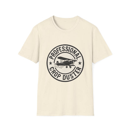 Professional Crop Duster Vintage Badge Tee